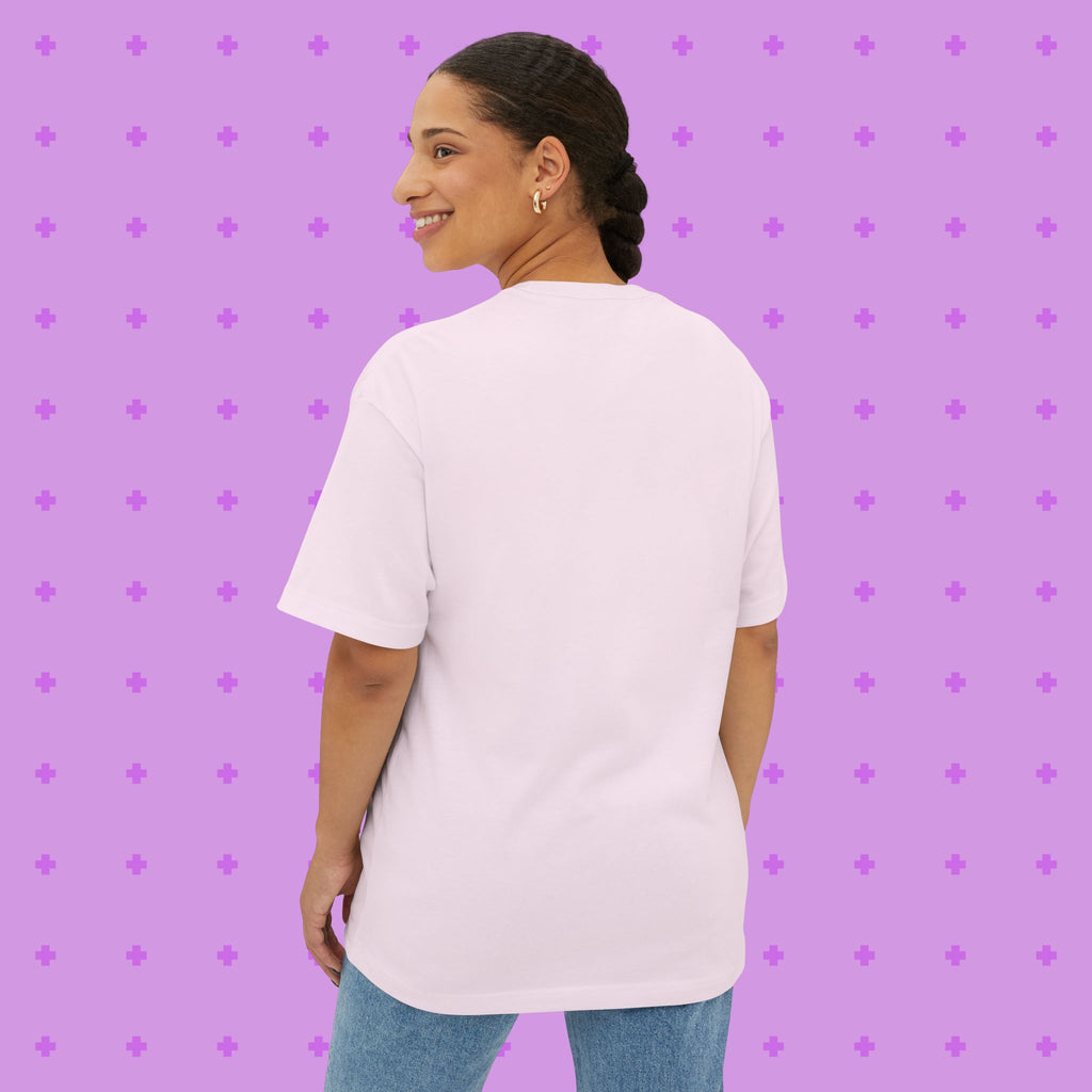 „Let Her Cook“ — Oversized Pixel Graphic T-Shirt